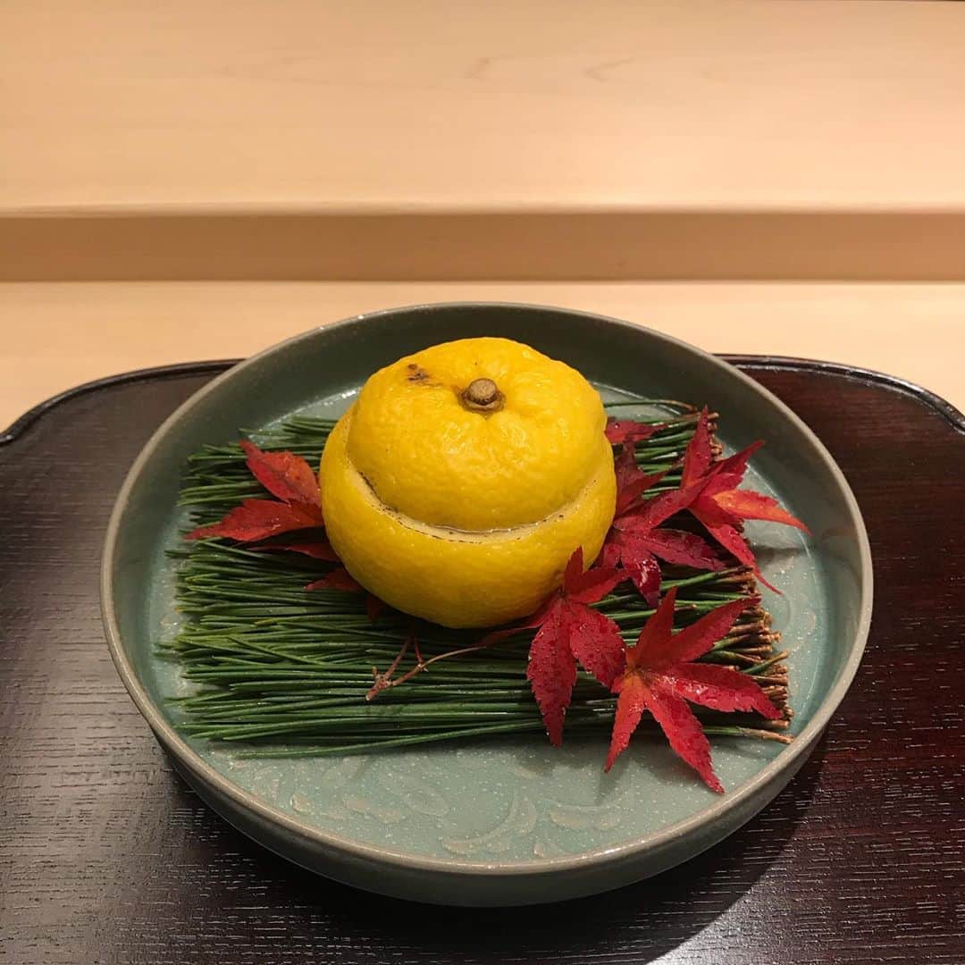 小泉里子さんのインスタグラム写真 - (小泉里子Instagram)「秋だね〜。 美味しゅうございました。 #山崎 #西麻布」11月10日 17時40分 - satokokoizum1