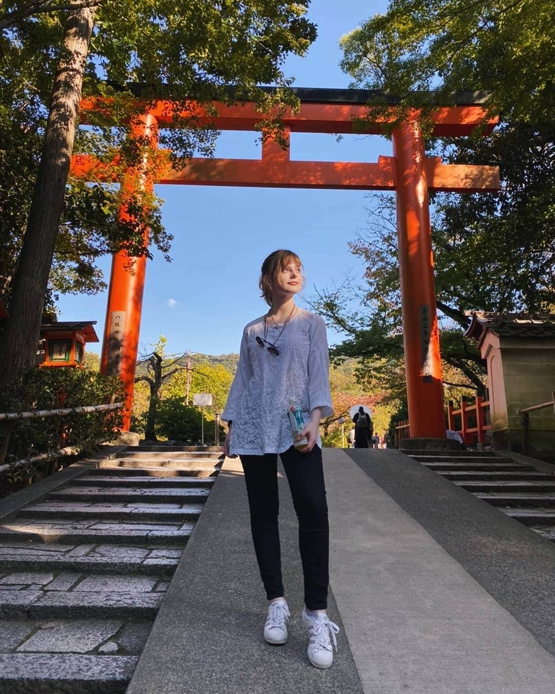 Ella Freyaさんのインスタグラム写真 - (Ella FreyaInstagram)「A spontaneous day trip to Kyoto. 京都へ旅行に行きました。」11月10日 17時41分 - ella.freya