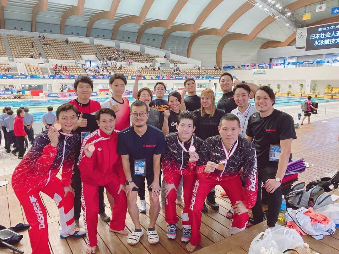 青木智美さんのインスタグラム写真 - (青木智美Instagram)「. ☑︎#20191110 社会人選手権🏊🏻‍♂️🏊🏻‍♀️ 2人で29点！総合4位！！ タイムは100%満足のいくものではなかったけど 今の現状を知るいい試合になりました😊！ . 頑張ってる人を全力で応援するって やっぱりいいなぁって思いました💛❤️💚 . #asics #asicsswim #teamasics #imoveme #atscyw #ダッシュ新潟 #ルスツリゾート .」11月10日 17時57分 - aotm25___