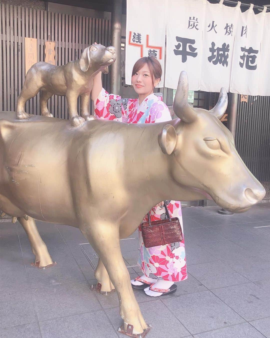 藤崎里菜さんのインスタグラム写真 - (藤崎里菜Instagram)「#浅草 #asakusa #着物 #kimono #雷門 #浅草寺 #浅草苺座 #いちごのスムージー #いちごみるくポタージュ #大黒屋天婦羅 #天丼 #浅草グルメ #japanese #japanesegirl #japanesetraditional  #traditionalware  #女子旅 #女子会 #着物コーデ」11月10日 18時05分 - rina_fujisaki