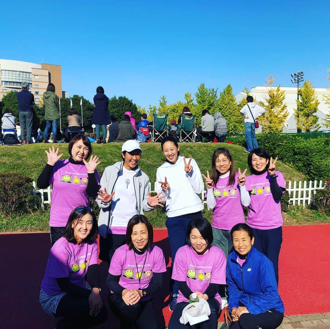 岡本聖子さんのインスタグラム写真 - (岡本聖子Instagram)「全国レディースのイベントの親子テニスのお手伝いをさせてもらいました。  #昭和の森テニスセンター  #play&stay #親子テニス」11月10日 18時23分 - seiko_okamoto_official