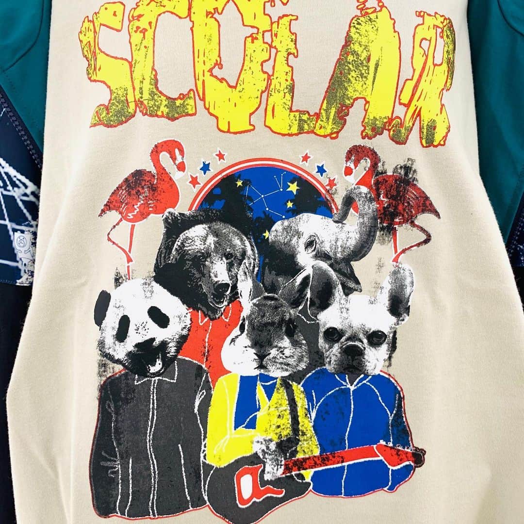 ScoLar ScoLar(スカラー)公式Instagramさんのインスタグラム写真 - (ScoLar ScoLar(スカラー)公式InstagramInstagram)「🎸アニマルバンド結成！🥁 . #ScoLar #スカラー #バンドtシャツ」11月10日 19時22分 - scolar_official