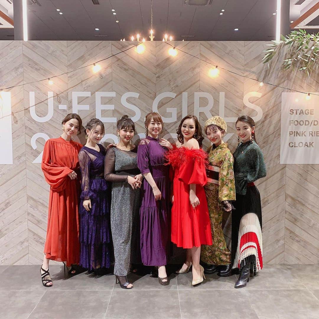 くまみきのインスタグラム：「U-fes Girls 大阪！ありがとうございました💗💗💗楽しすぎて終わるのさみしー😂😂😂 #ufes #大阪」