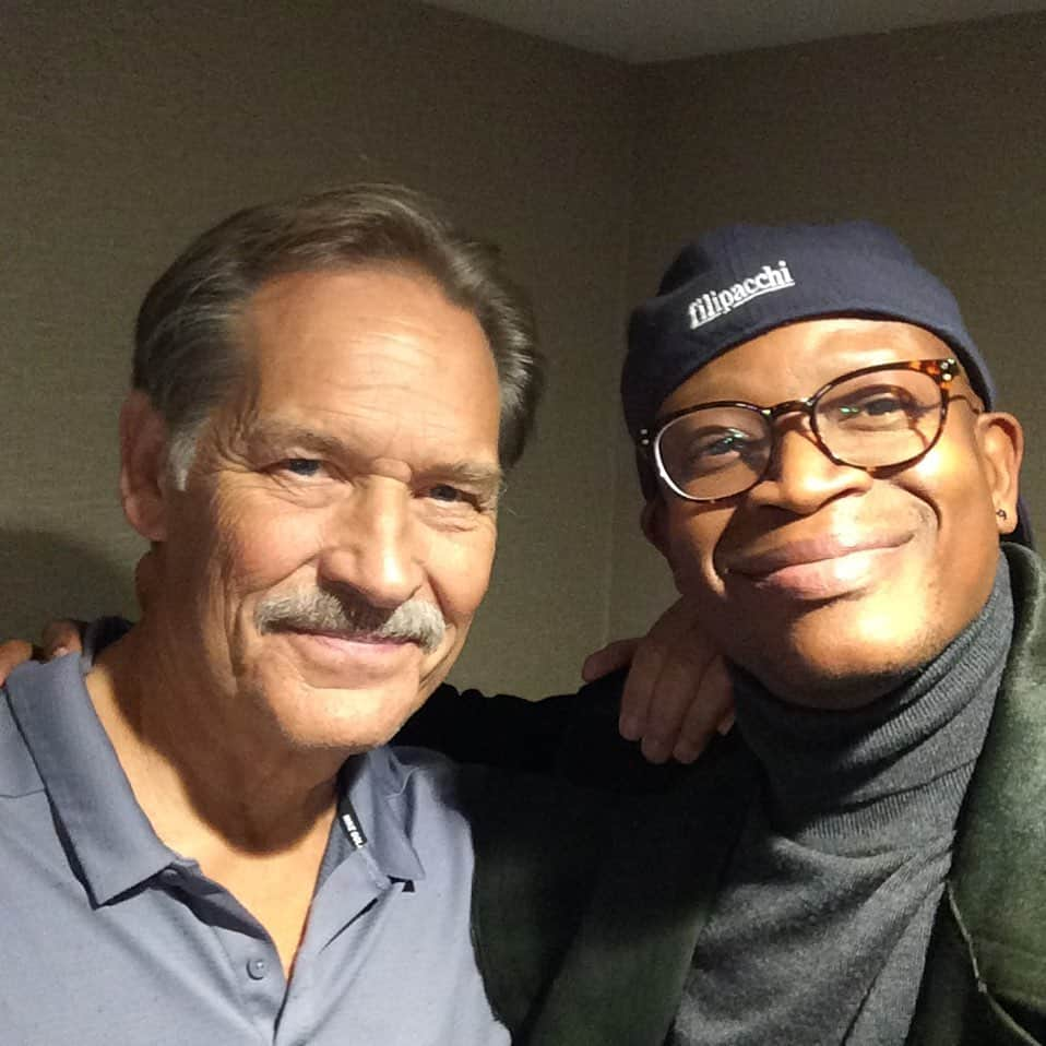 ラリー・ギリアード・Jrさんのインスタグラム写真 - (ラリー・ギリアード・JrInstagram)「Legend James Remar! Think “The Warriors”, “48 Hrs.”, “Cotton Club”, “Dexter” and so many more! Always great work! What an honor! #legendary @filipacchi_co」11月11日 0時32分 - thereallgjr