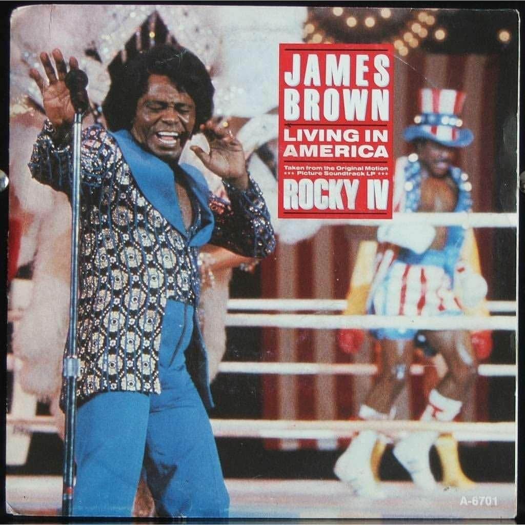 中村松江さんのインスタグラム写真 - (中村松江Instagram)「今日の一曲はJames Brown で『Living In America』です✨ 映画「ロッキー4/炎の友情」でジェームス・ブラウン本人が出演して歌っている挿入歌です。 サントラ盤、「Rocky IV」等に収録。 勿論JBには名曲が多々ありますが、私がリアルタイムで知ってるのは何と言ってもこの曲なので👍 (№67) #歌舞伎#中村松江 #jamesbrown #livinginamerica #rockyIV」11月11日 9時02分 - matsue_nakamuraofficial