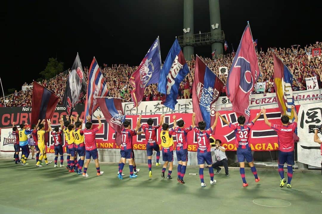 のインスタグラム：「昨日も勝利を信じて最後まで応援ありがとうございました。  次勝てばまた見える景色は変わると信じています。  リーグはホーム最終戦。  最高の雰囲気を作ってくれるみんなと歓喜で終われるように✨💪🏼 #ファジアーノ岡山」
