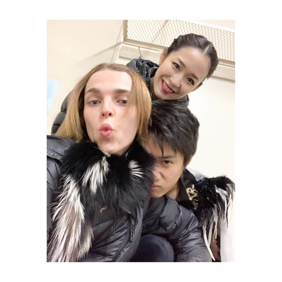 今井遥のインスタグラム：「サンクスツアー旭川公演、無事に終わりました！﻿ ありがとうございました💐﻿ ﻿ ﻿ さすがに外気は冬の到来を感じさせられるものでしたが、ご来場の皆様のご声援のお陰で、温かい気持ちで滑る事ができました😊﻿ ﻿ ﻿ 次は今週末からの福井公演です⛸﻿ ﻿ ﻿ #浅田真央サンクスツアー ﻿ #maotour #北海道 #旭川」
