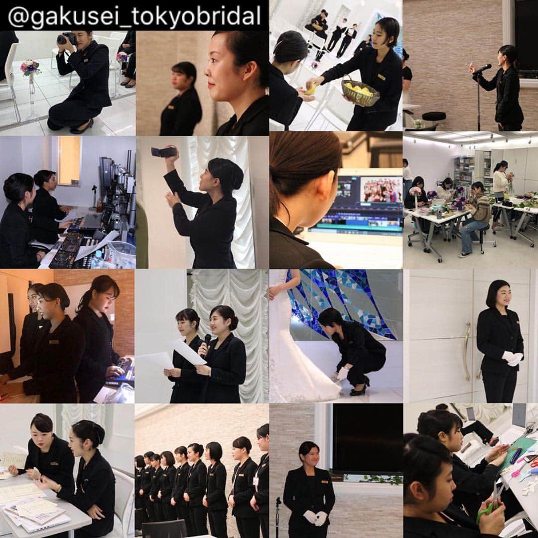 東京ブライダル専門学校 公式さんのインスタグラム写真 - (東京ブライダル専門学校 公式Instagram)「X-rayクラス #リアルウェディング﻿ ﻿ 学生が作り上げる本物の結婚式💒﻿ 一人ひとりがそれぞれの役割を担当し﻿ クラス全員でご新郎さまご新婦さま﻿ そしてゲストの皆さまをおもてなしします！﻿ ﻿ お打ち合わせの段階から約半年かけて﻿ 準備を進めてきた世界にひとつだけの結婚式。﻿ 学生のみんなにとっても﻿ かけがえのない式になったことでしょう✨﻿ ﻿ #東京ブライダル﻿ #tbc﻿ #学生版アカウントより﻿ #結婚式﻿ #York クラスもあるよ﻿ #Whiskey クラスもあるよ」11月11日 12時29分 - tokyobridal