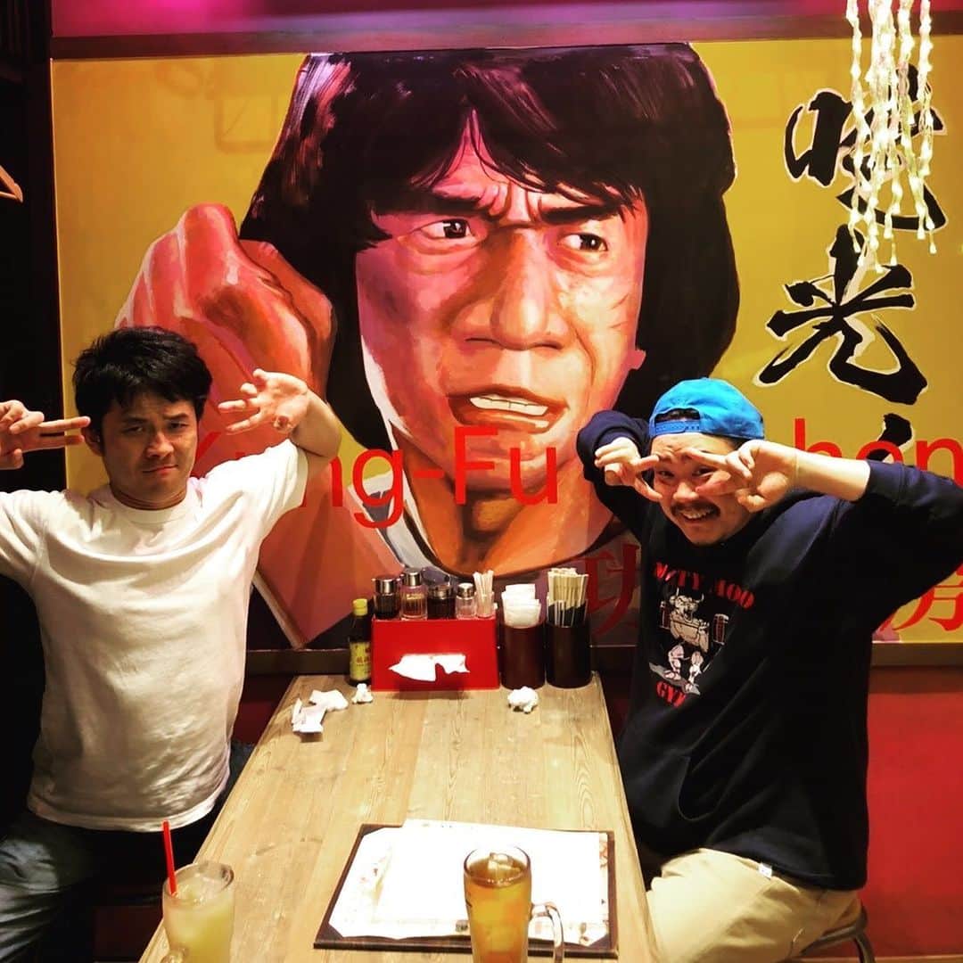 おかゆ太郎のインスタグラム：「カンフーキッチンと田中」