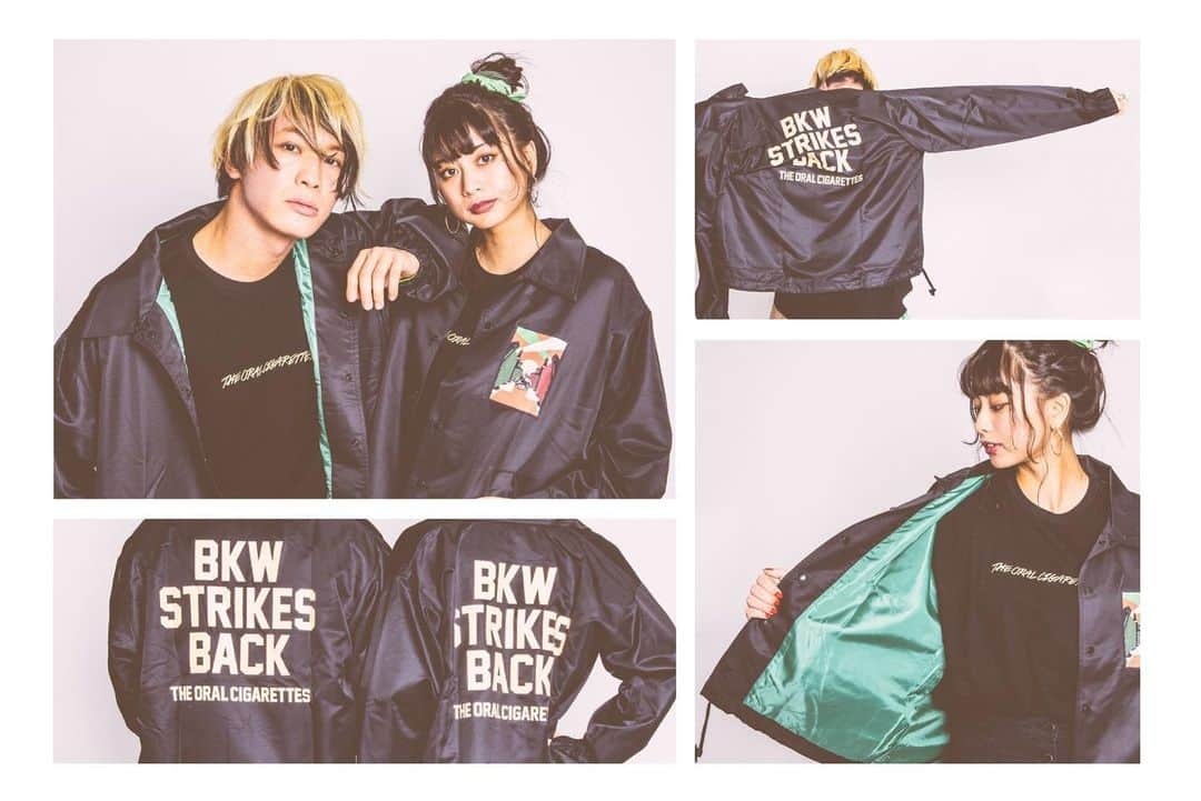 THE ORAL CIGARETTES さんのインスタグラム写真 - (THE ORAL CIGARETTES Instagram)「「COUPLING TOUR BKW!! STRIKES BACK 2019」のグッズ着用写真を公開しました！ HPに他写真も掲載しておりますので、ぜひご覧ください！  本日からツアースタートです。 初日東京公演、お待ちしております！  https://store.emtg.jp/theoralcigarettes/products/list.php?category_id=428  #オーラル_BKWtour」11月11日 13時45分 - the_oral_cigarettes_official