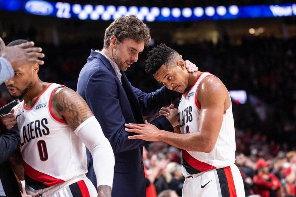 パウ・ガソルさんのインスタグラム写真 - (パウ・ガソルInstagram)「That’s how you compete as a team and fight to get a big W in OT!!! 🙌🏼💪🏼🔥 #RipCity #StayTheCourse #Together」11月11日 14時30分 - paugasol