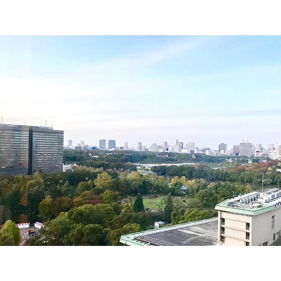 藤森香衣さんのインスタグラム写真 - (藤森香衣Instagram)「昨日。  東京タワーが、特別な色に。 ・ 「祝賀御列の儀」の日に、 帝国ホテルで結婚パーティーがあり、 いつもより ワタクシ かっちり感。  秋晴れで、皆さんの笑顔と会えて、 とても幸せな日でした。  #おめでとうございます  #東京タワー #結婚パーティー」11月11日 14時37分 - kaefujimori