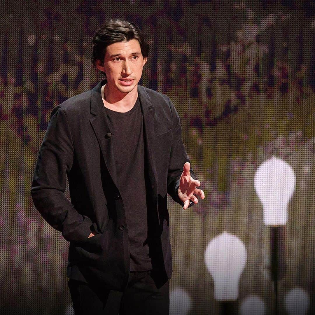 TED Talksのインスタグラム：「Before he was Kylo Ren in Star Wars, actor Adam Driver was a United States Marine. When he transitioned back into civilian life, he struggled to find meaning and community in the every day — that is, until he began acting school. This experience inspired him to start Arts in the Armed Forces, a nonprofit that brings theater to the military. "Self-expression is just as valuable a tool as a rifle on your shoulder,” Adam says. To learn more about his journey from Marine to actor, watch his TED Talk at the link in our bio. #VeteransDay」