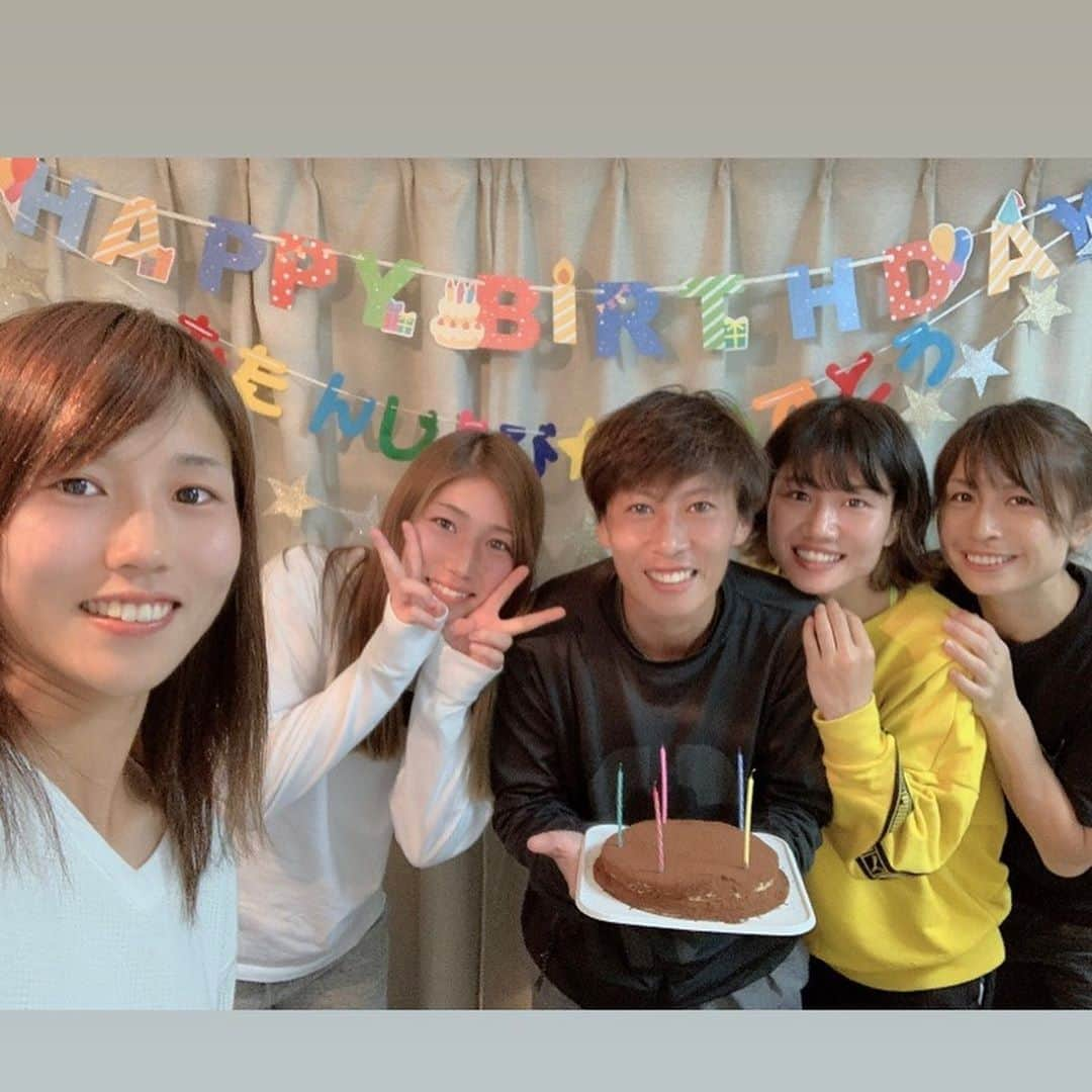 鮫島彩さんのインスタグラム写真 - (鮫島彩Instagram)「・ ・ 高瀬お誕生日会🎂 おめでとう🤗✨ ・ ・ #高瀬愛実 #11月10日 #20代ラストだって #いつのまに #良い一年になりますように！」11月11日 18時58分 - aya_sameshima