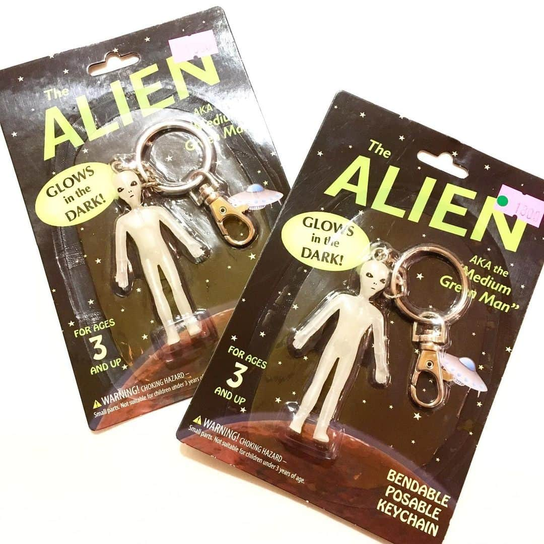 おもちゃやSPIRALさんのインスタグラム写真 - (おもちゃやSPIRALInstagram)「ALIEN Keychain 入荷しました！  Glow in the Dark👽✨ 1800円です！」11月11日 19時23分 - spiral_toy