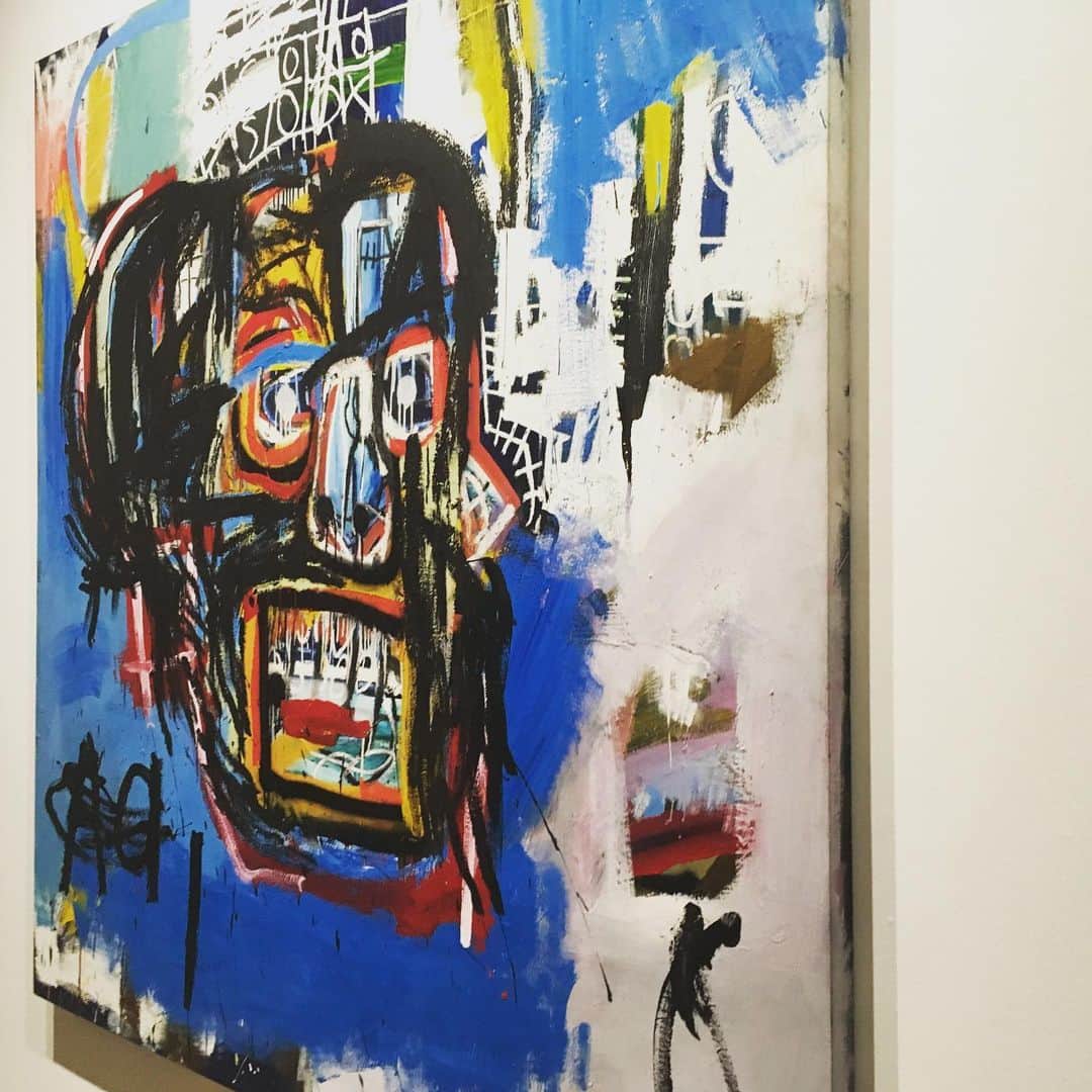 大釜ケリーのインスタグラム：「バスキア展」