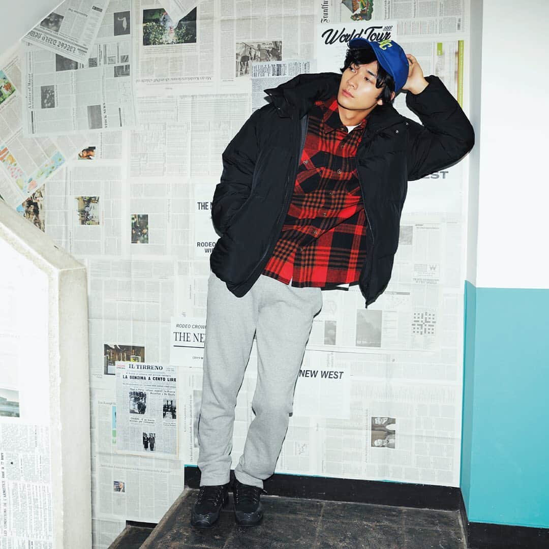 のインスタグラム：「#RCWB #RODEOCROWNS OUTER COLLECTION ━━━━━━━━━━━━━━━━━━ MENS RE DOWN マシュマロ ブルゾン ¥13,990+TAX . model 清原翔(@mrkiyotan ) ━━━━━━━━━━━━━━━━━ #RODEOCROWNS #RCWB #RODEOCROWNSWIDEBOWL」