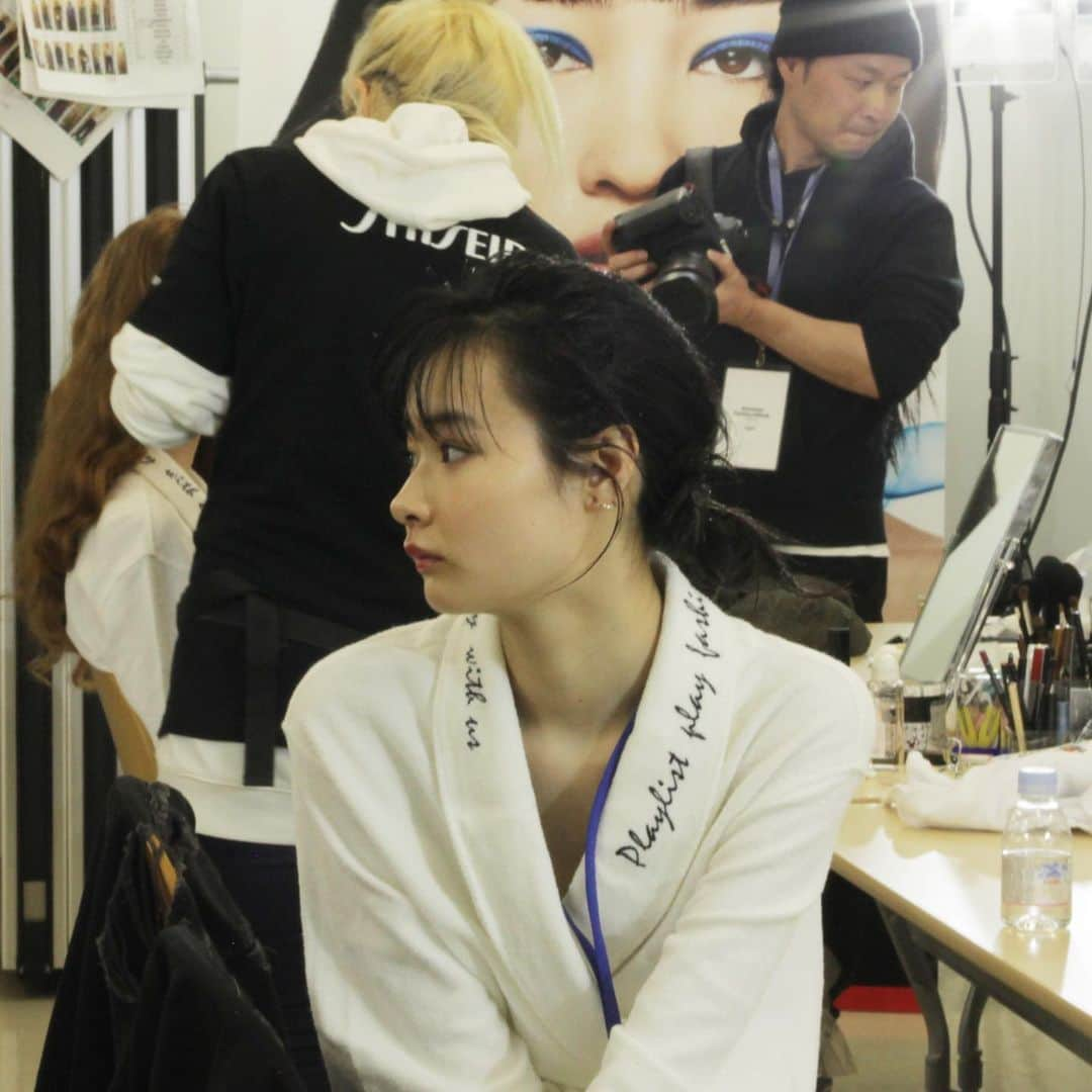 tiit tokyoさんのインスタグラム写真 - (tiit tokyoInstagram)「2019 autumn/winter ”Voice” backstage story by @dkkjr  #tiittokyo #amazonfashionweektokyo」11月11日 21時34分 - tiit_tokyo