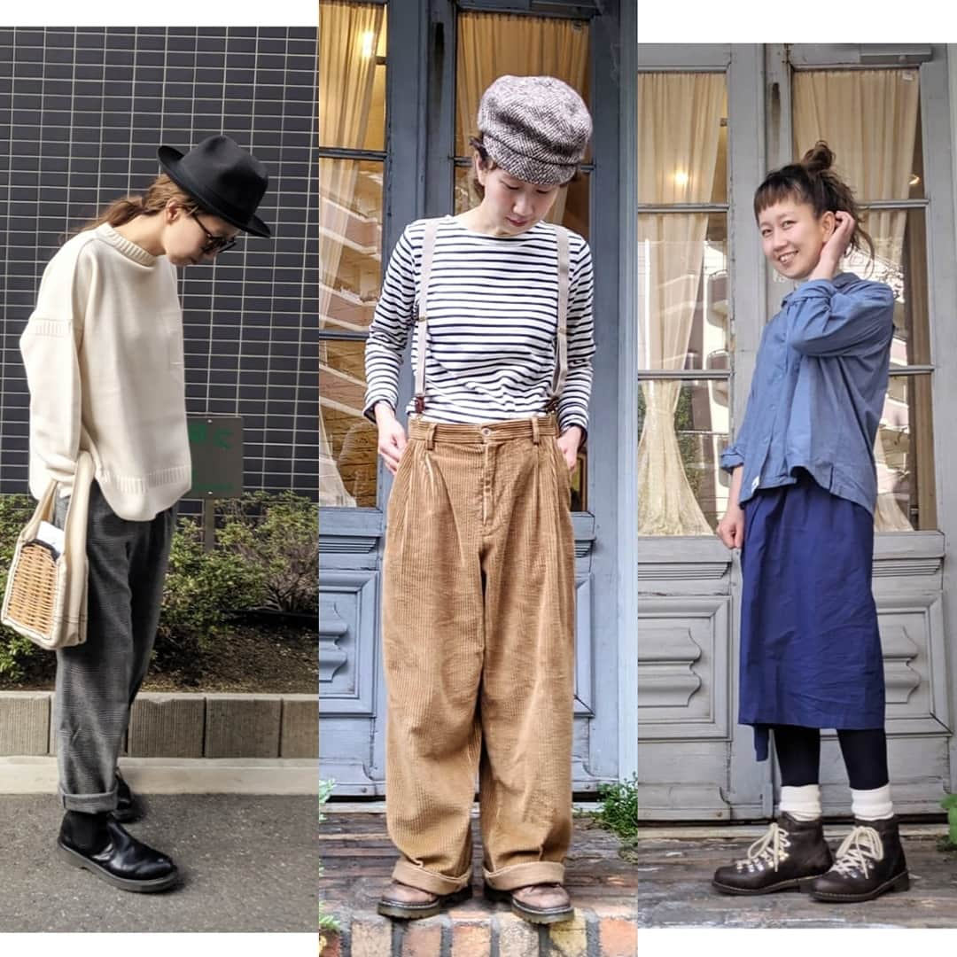 emiemieminkoさんのインスタグラム写真 - (emiemieminkoInstagram)「コーデ。  #emiemieminkostyle #パンツスタイル #スカートコーデ #チェックパンツ #traditionalweatherwear #ボーダー#mhl#fashion #instafashion」11月11日 21時38分 - emiemieminko