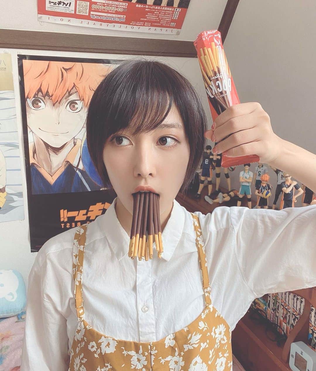 のインスタグラム：「おいしい🍫 #ポッキーの日 #プリッツの日 #ポッキープリッツの日 #ポッキー」