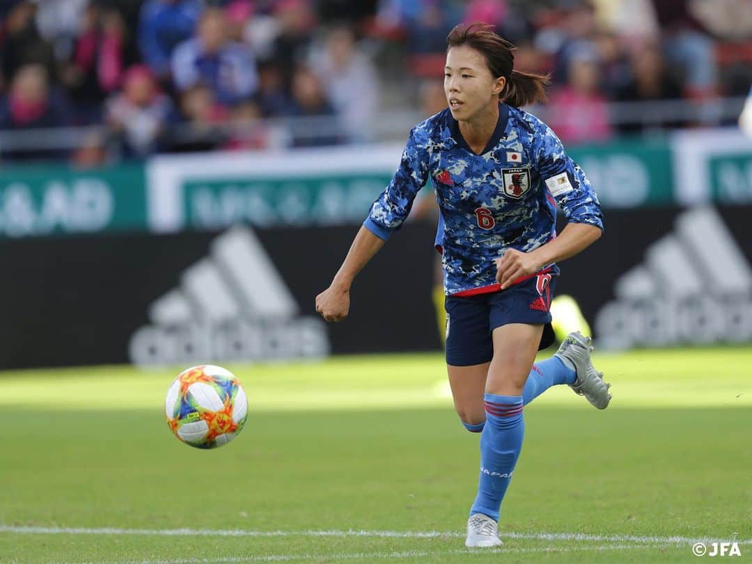 日本サッカー協会さんのインスタグラム写真 - (日本サッカー協会Instagram)「📸Match photos｜後半には、地元北九州市出身の#杉田妃和 選手、福岡県出身の#猶本光 選手らがピッチへ。 ・ 3点目を狙いにいきましたが、最終スコアは2-0。カナダ戦に続いて、FIFA女子ワールドカップ出場国を完封した#なでしこジャパン。その勢いは、東京オリンピックへ向けて加速しています。 ・ #nadeshiko #なでしこジャパン #女子サッカー --------------------- MS&ADカップ2019 なでしこジャパン🇯🇵2-0🇿🇦南アフリカ女子代表 ⚽️20分 #熊谷紗希 ⚽️41分 #菅澤優衣香 ・ 📅2019/11/10(日) 12:45KO 📍北九州スタジアム ・ 💁‍♀️マッチレポートはJFA.jpへ！」11月12日 0時05分 - japanfootballassociation
