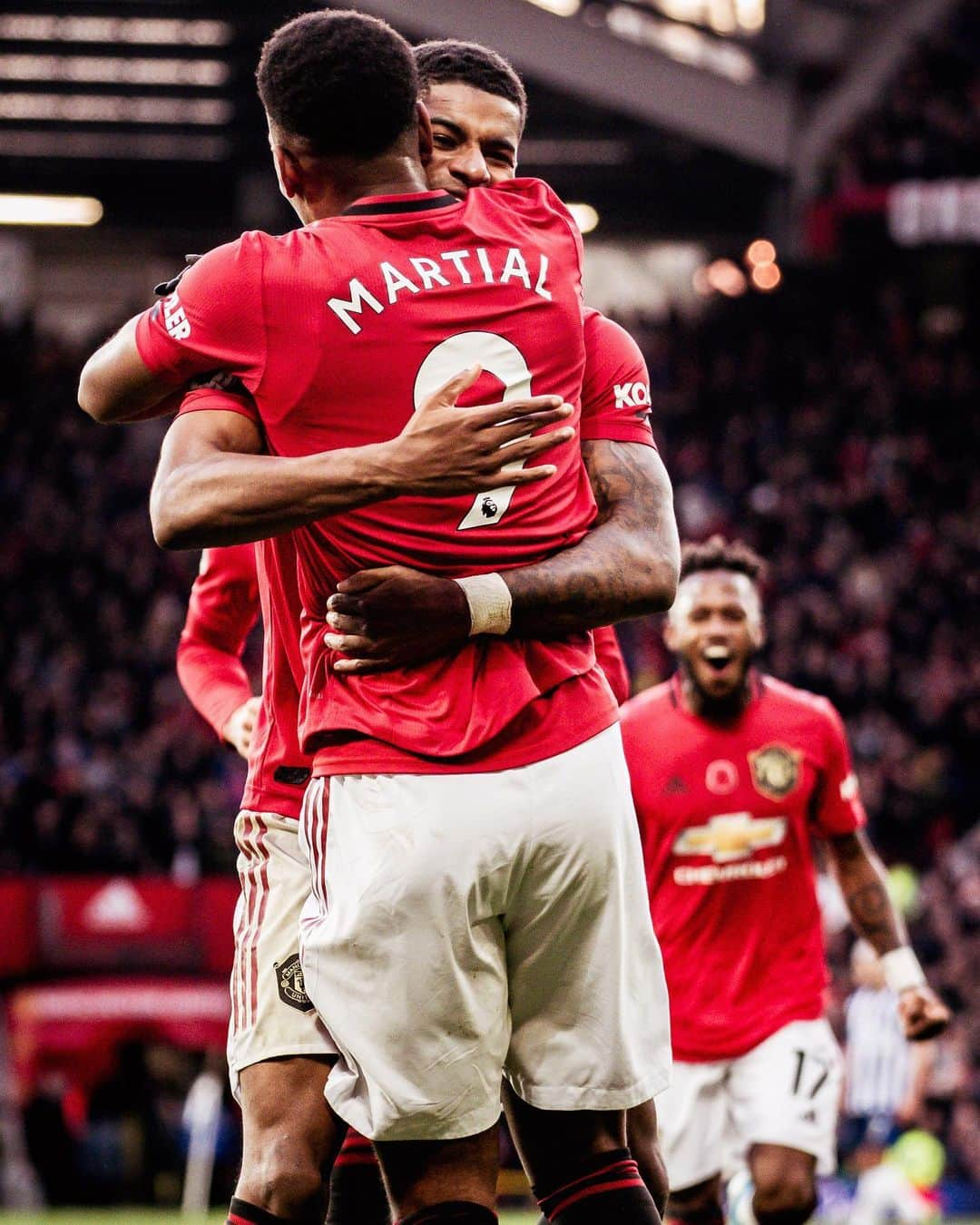 マンチェスター・ユナイテッドさんのインスタグラム写真 - (マンチェスター・ユナイテッドInstagram)「These two 😍 Swipe for more #Rashford x #Martial celebration pics! #MUFC」11月12日 1時00分 - manchesterunited