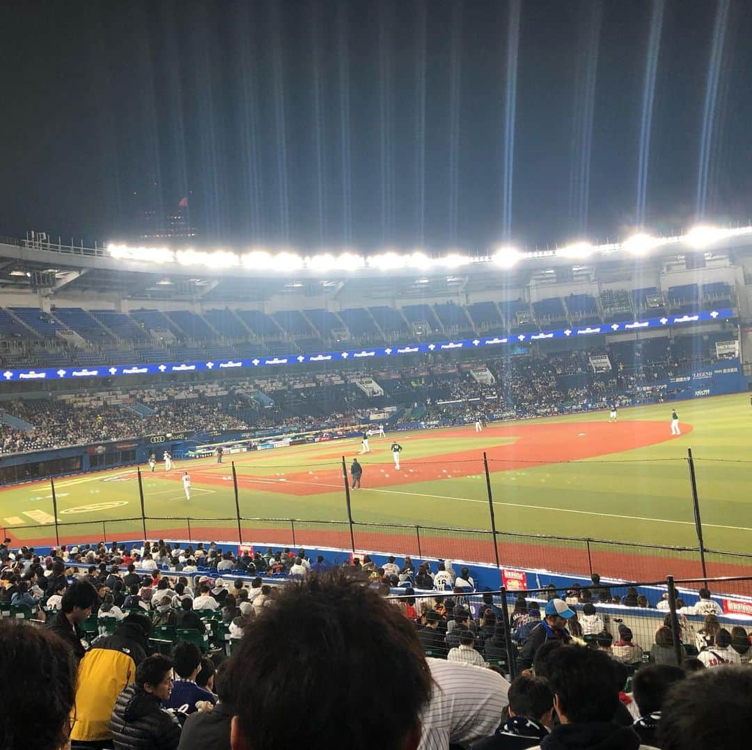 古城優奈さんのインスタグラム写真 - (古城優奈Instagram)「初のZOZOマリンに初の侍ジャパン⚾️🏟 #侍ジャパン #プレミア12 #スーパーラウンド #zozoマリンスタジアム #みんなで観戦は楽しい #ありがとうございました」11月12日 10時36分 - yuna_kojyo