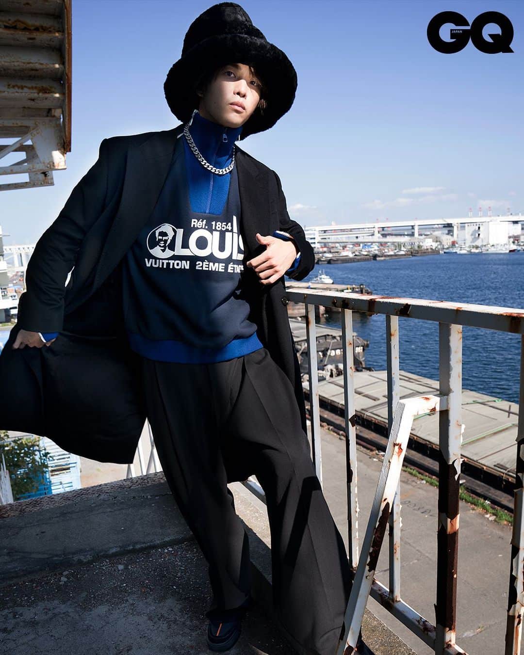 堀夏喜のインスタグラム：「『GQ JAPAN』December 2019 Issue  Photographed by Hiroshi Kutomi@No.2 @gqjapan」