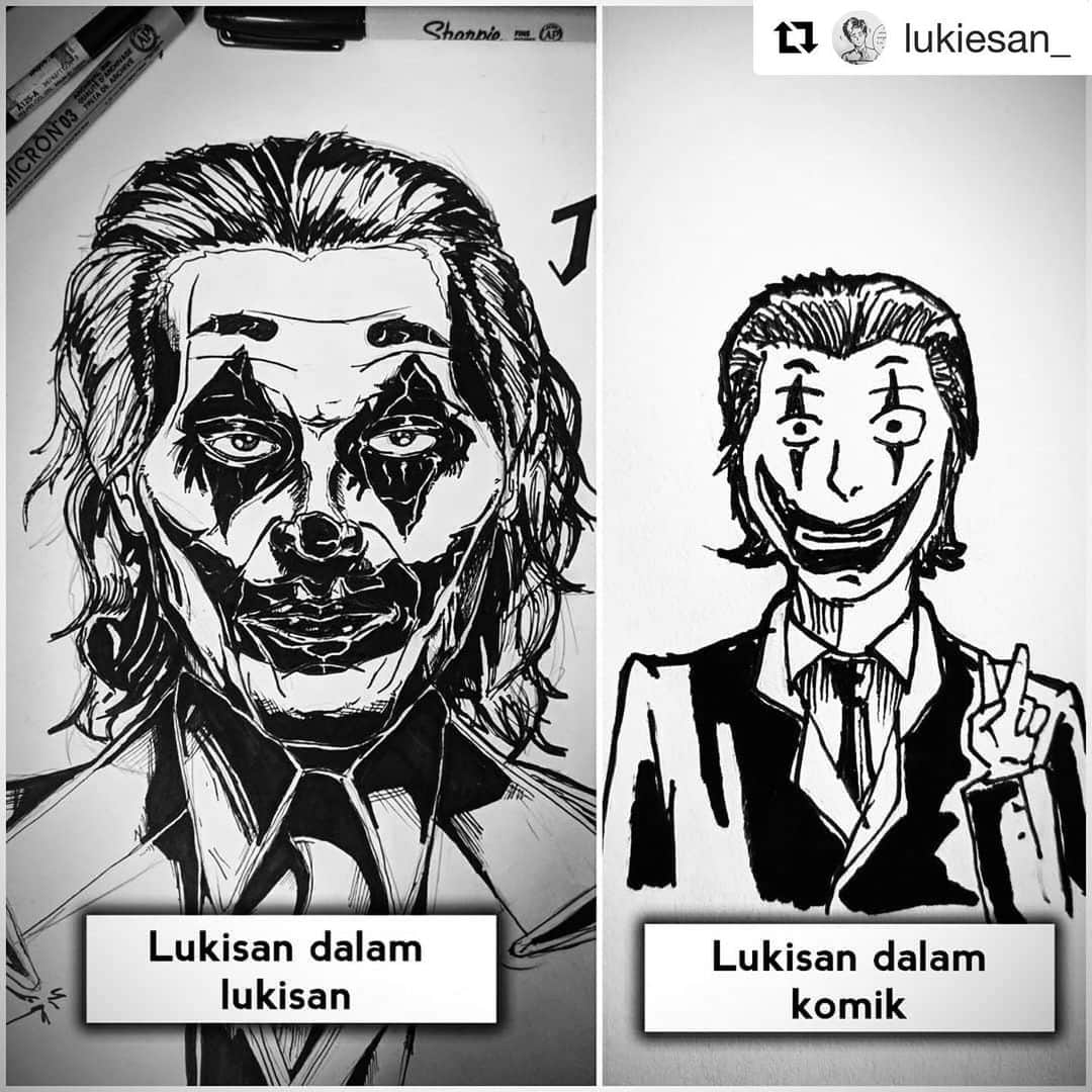 Koleksi Komik Malaysiaさんのインスタグラム写真 - (Koleksi Komik MalaysiaInstagram)「#Repost @lukiesan_ with @get_repost ・・・ I dont know why but i always nerf my character face when making comic • simple task, share, tag and like ✨ • #artmalaysia #art #artist #newbie #newborn #sketching #inking #sketchink #malaysiaart #sakuramicron #pelukis #pelukismalaysia #malaysiaart #comic #drawing」11月12日 11時49分 - tokkmungg_exclusive