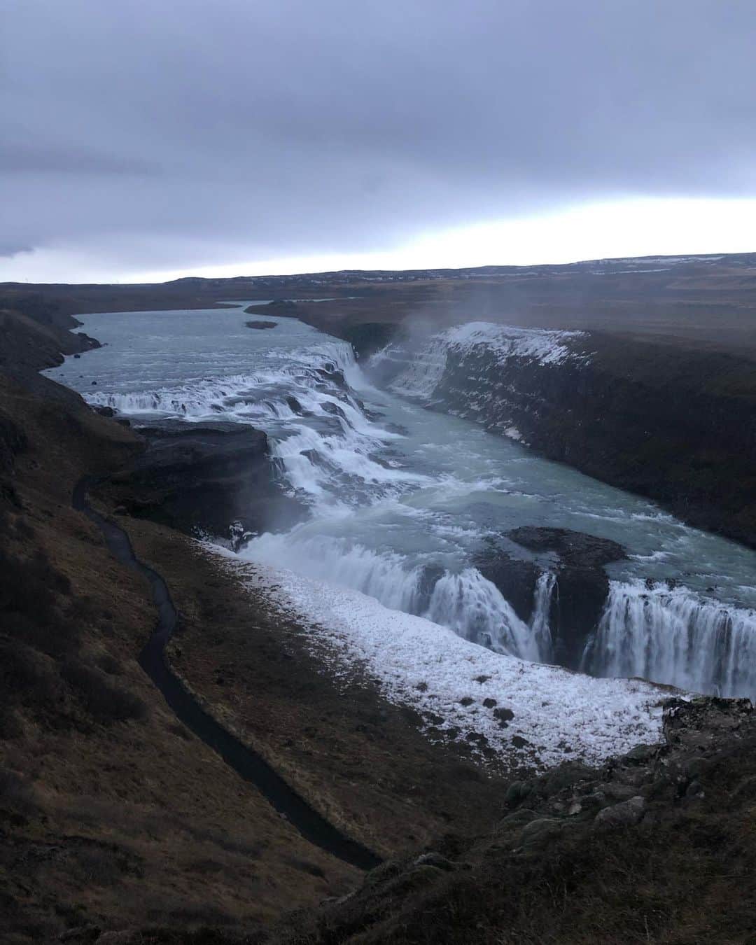 ダニエル太郎さんのインスタグラム写真 - (ダニエル太郎Instagram)「Another day in icy heaven #gullfoss #langjokull」11月12日 4時12分 - tarodaniel