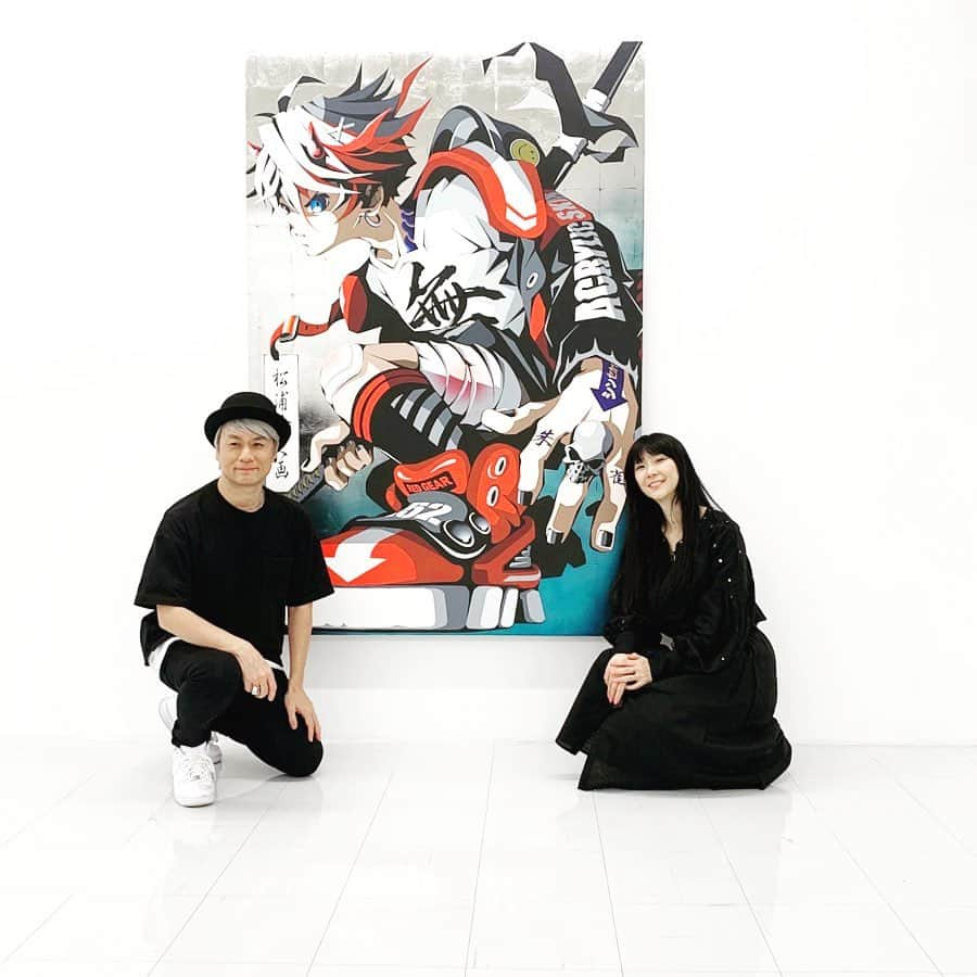 安珠さんのインスタグラム写真 - (安珠Instagram)「松浦浩之「SUPER ACRYLIC SKIN ー TOKYO-GA」展 - 12.28 (sat)  彼の更なる自由がここに✨ #松浦浩之 #SUPERACRYLICSKINTOKYOGA展 #東京画廊 #あいどる #自由  http://www.tokyo-gallery.com/exhibitions/intokyo/super-acrylic-skin-tokyo-ga.html」11月12日 7時54分 - anjuphotographer