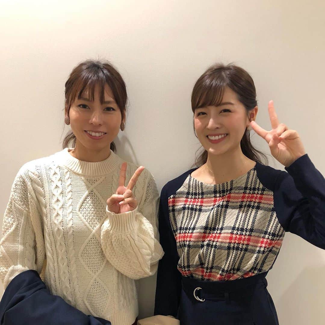 中村秀香のインスタグラム：「今朝は #すまたん お天気担当しました😊 ありがとうございました！ .  明日はエンタメ（スタジオ）担当です。 よろしくお願い致します🙇‍♂️ .  #丸田絵理子 さん　 #中村秀香 #うんどうじょー #だじゃれひでーかどーか」