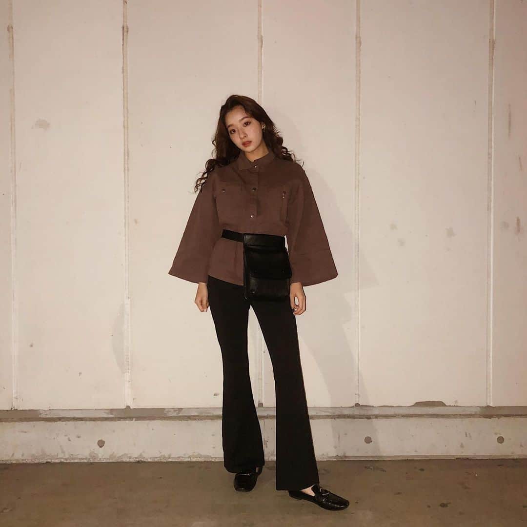 のインスタグラム：「・ #ほのクローゼット  タグ見てね🏷 ・ #coordinate #fashion #私服」