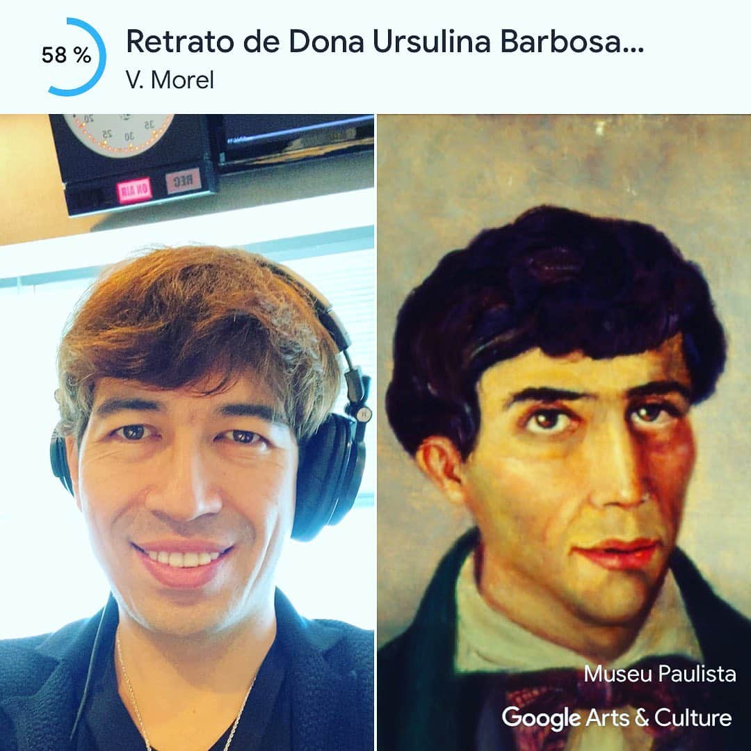 Saschaさんのインスタグラム写真 - (SaschaInstagram)「一番似ている顔の絵らしい…似てますか？ #googleartsandculture ちなみにブラジルの美術館にある絵」11月12日 13時39分 - sascha348