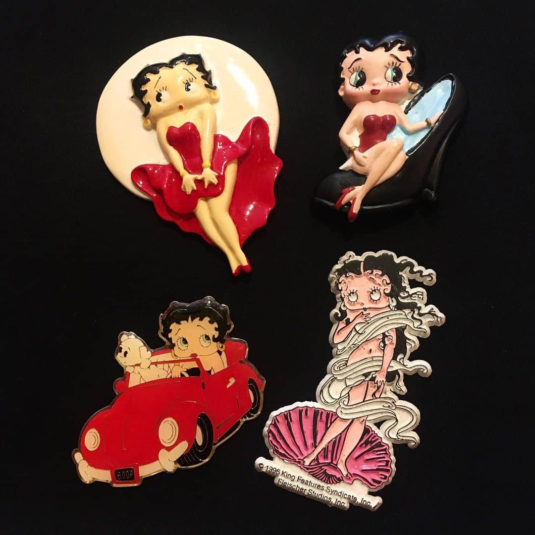 おもちゃやSPIRALさんのインスタグラム写真 - (おもちゃやSPIRALInstagram)「Betty Boop マグネット　入荷しました！」11月12日 15時39分 - spiral_toy