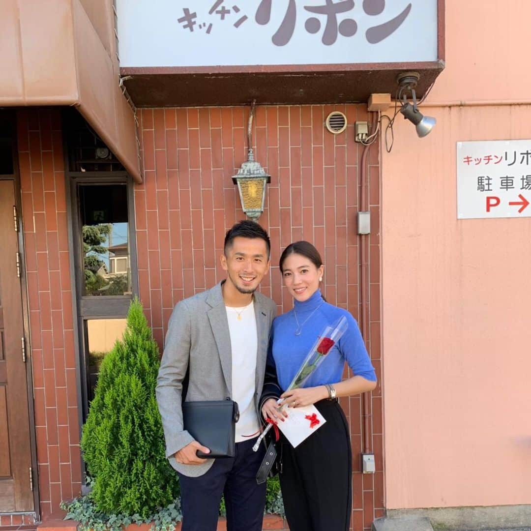 前田直輝さんのインスタグラム写真 - (前田直輝Instagram)「先日、結婚記念日ということで、 妻とランチへ！ こんな美味しいお肉初めてでした。 これからもよろしく！！ #キッチンリボン」11月12日 16時31分 - naoki112738