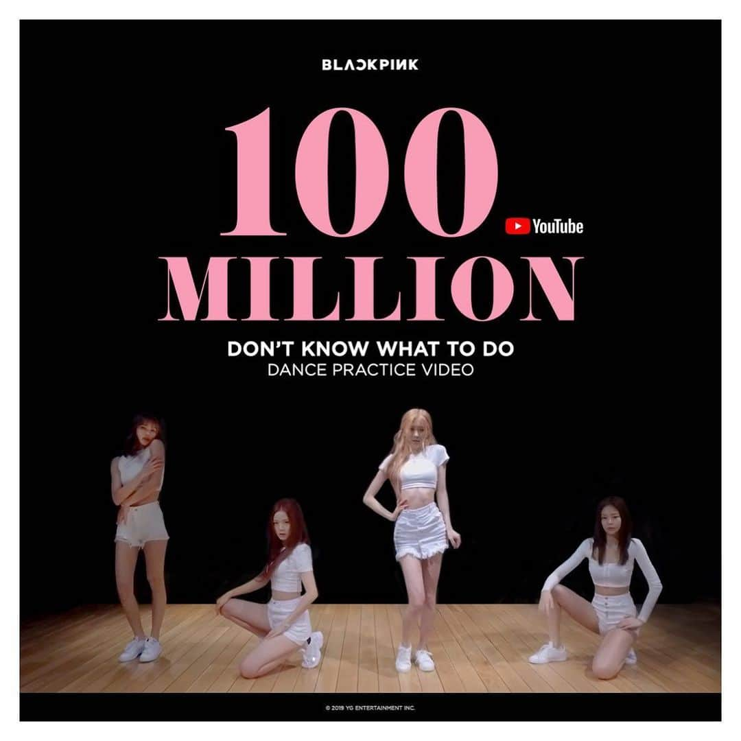 BLACKPINKさんのインスタグラム写真 - (BLACKPINKInstagram)「#BLACKPINK #블랙핑크 #DontKnowWhatToDo #DANCE_PRACTICE #안무영상 #100MILLION #YOUTUBE #YG」11月12日 17時55分 - blackpinkofficial