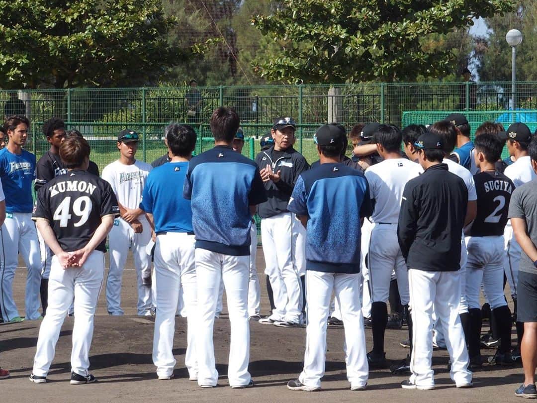 杉谷拳士さんのインスタグラム写真 - (杉谷拳士Instagram)「🌺はいさい通信〜最終日🌺  2019年秋季キャンプ完〜 過去11年間で1番キツく中身の濃い~~時間になりました‼︎‼︎^_^ 練習やトレーニングの引き出しが増えた充実したキャンプだったと思います‼︎‼︎ . はいさい通信はしばらく休刊です🗞 それではみなさん一緒に 『またやーさい』👋 . #はいさい通信 #沖縄 #秋季キャンプ完 #またやーさい #またね #バイバイ #たくさんの声援ありがとうございました #感謝」11月12日 18時07分 - kenshi.02