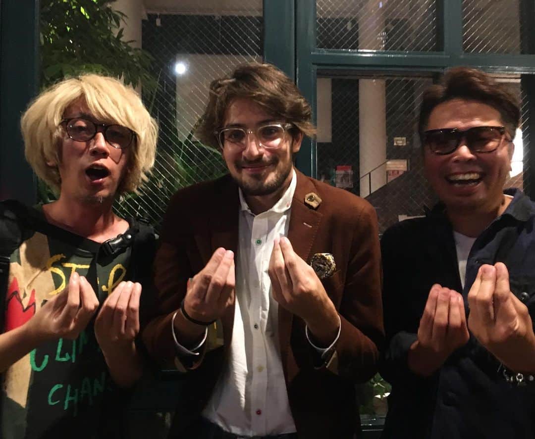 ペッペのインスタグラム：「浅野いにお先生と真鍋昌平先生 Shohei Manabe and Inio Asano. Two of the greatest manga artist on the planet.」
