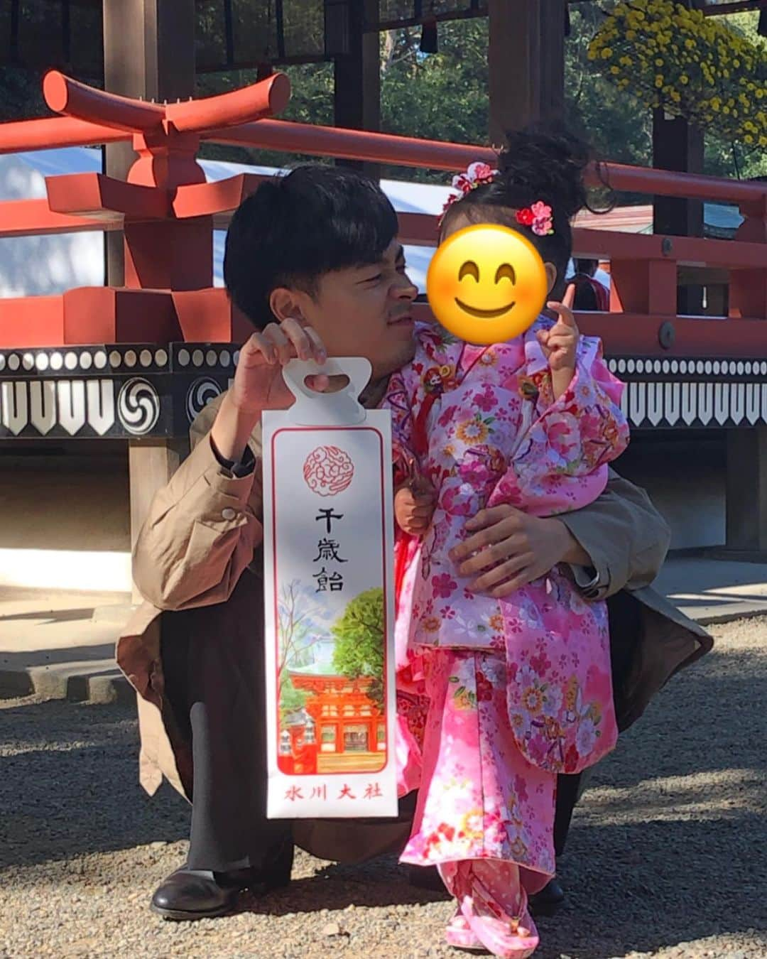 成田健人さんのインスタグラム写真 - (成田健人Instagram)「結夢の七五三  凌も忙しい中来てくれてありがとう😊 早紀も色々準備お疲れ様でした #七五三 #成田凌」11月12日 21時57分 - kento3812