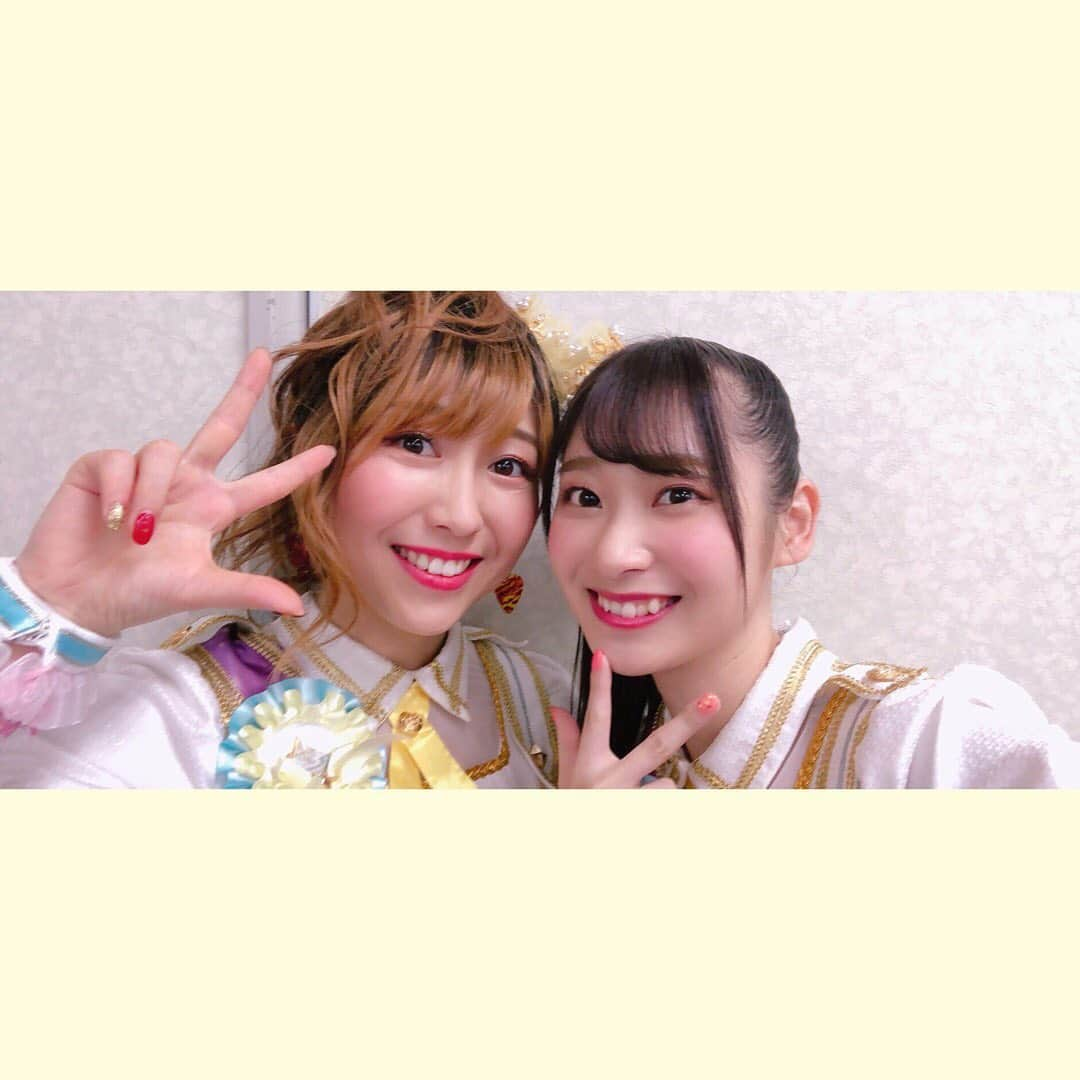 山下七海さんのインスタグラム写真 - (山下七海Instagram)「﻿ 木村夏樹役の安野希世乃さんカメラで自撮りした写真📸💗﻿ ﻿ めちゃ細長い🔂💯﻿ ﻿ ずっと前からお世話になっている大好きな方です💎✨﻿ ﻿ ﻿ #idolmaster ﻿ #シンデレラ7th﻿ #安野さんの周りは﻿ #いつも不思議なパワーが働きます﻿ #なぜ🤔💓」11月12日 22時10分 - aishite773