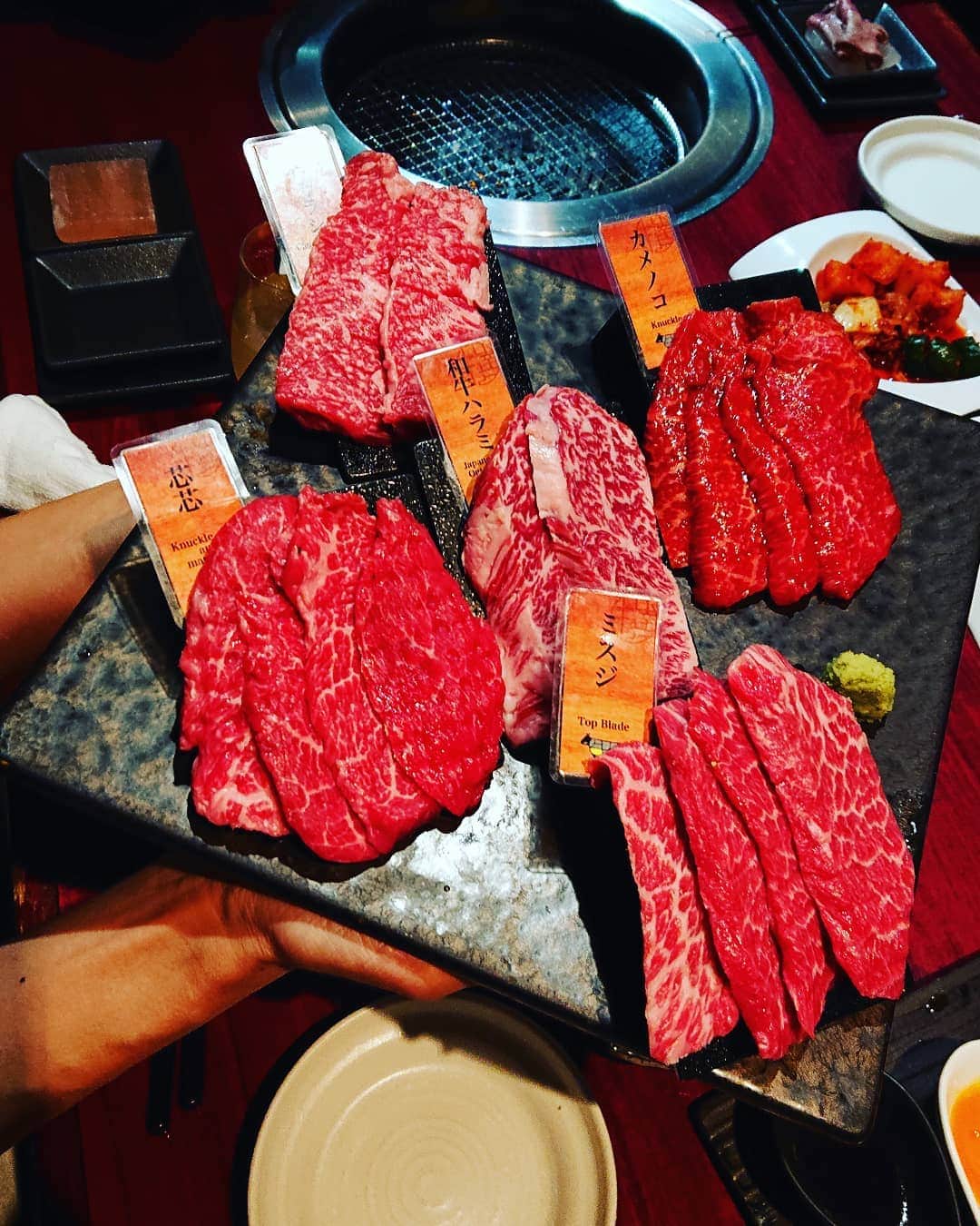 置鮎龍太郎さんのインスタグラム写真 - (置鮎龍太郎Instagram)「ちなみに、先週の #焼き肉 ♪」11月13日 1時32分 - chikichikiko
