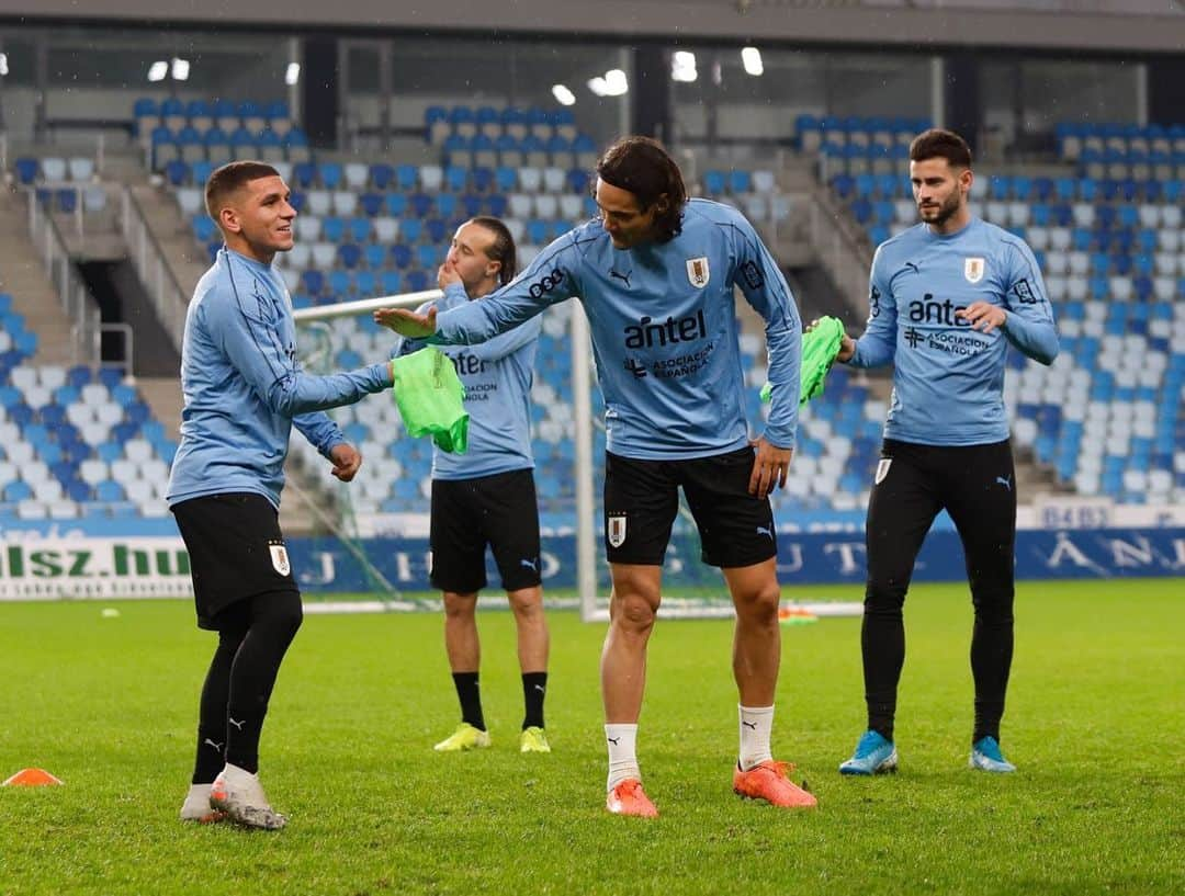 ルーカス・トレイラさんのインスタグラム写真 - (ルーカス・トレイラInstagram)「Entrenamiento con la celeste. 😃💪🏻🇺🇾 #LT14」11月13日 2時18分 - ltorreira34