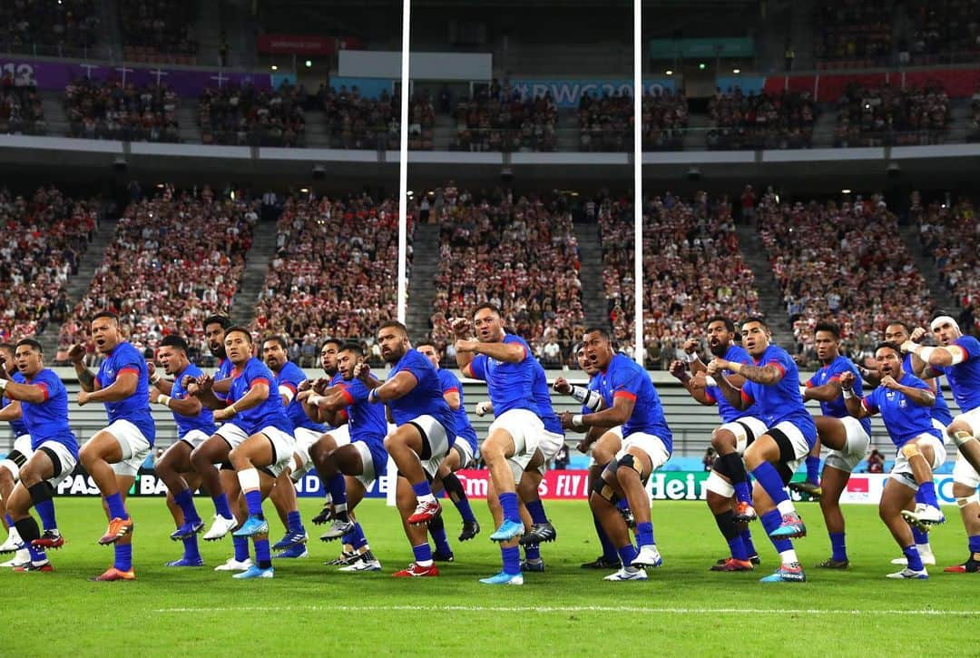 ラグビーワールドカップさんのインスタグラム写真 - (ラグビーワールドカップInstagram)「. #RWC2019memory . 闘いの雄たけび「ウォークライ」 . @allblacks @fijirugbyunion @officialtongarugby @manu.samoa #RWC2019 #Rugby #Rugbygram #ラグビー #NZL #TeamAllBlacks #BACKBLACK #FJI #FijiRugby #FlyingFijians #TGA #IkaleTahi #SAM #LeManu #ManuSamoa」11月13日 14時38分 - rugbyworldcupjp