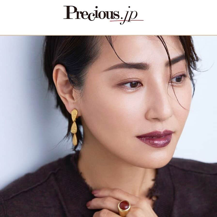 小田切ヒロさんのインスタグラム写真 - (小田切ヒロInstagram)「@precious.jp ・ 「グリッターリップの着こなし方」 ・ https://precious.jp/articles/-/14228 ・ MODEL ： 真樹麗子 PHOTO ： 資人導 STYLIST ： 関口真実  EDIT&WRITING ： 松村有希子  多喜景子 HAIR MAKE NAIL : 小田切ヒロ ・ #preciousjp#precious」11月13日 14時47分 - hiro.odagiri