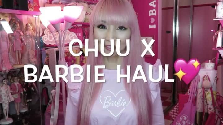 Chuuのインスタグラム：「Thank you for updating Chuu X Barbie haul ;)」