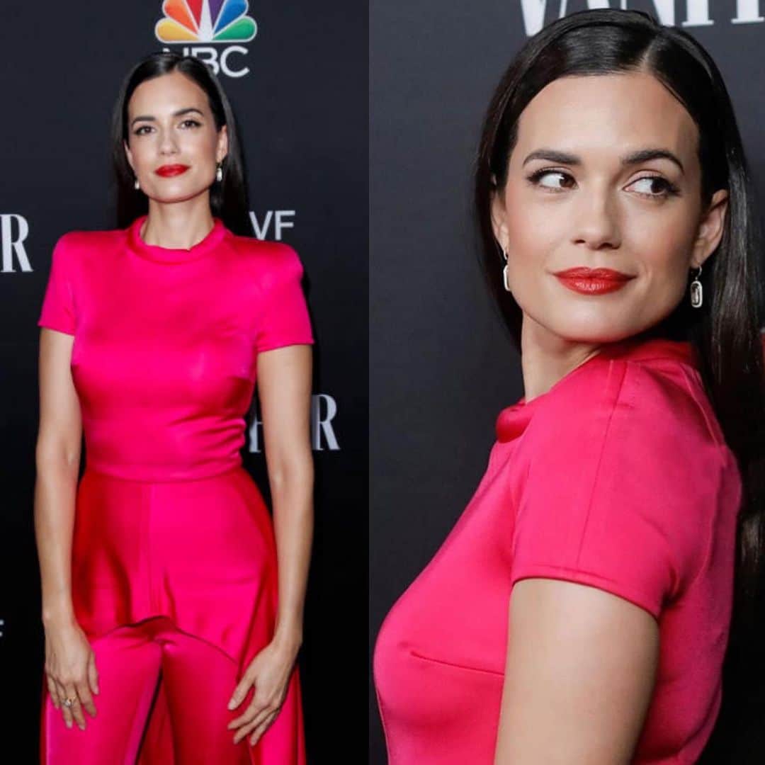 トーレイ・デヴィートのインスタグラム：「Glam 💘 • @mollygreenwald • @samiknighthair • @tiffanichynel #NBCxVF」