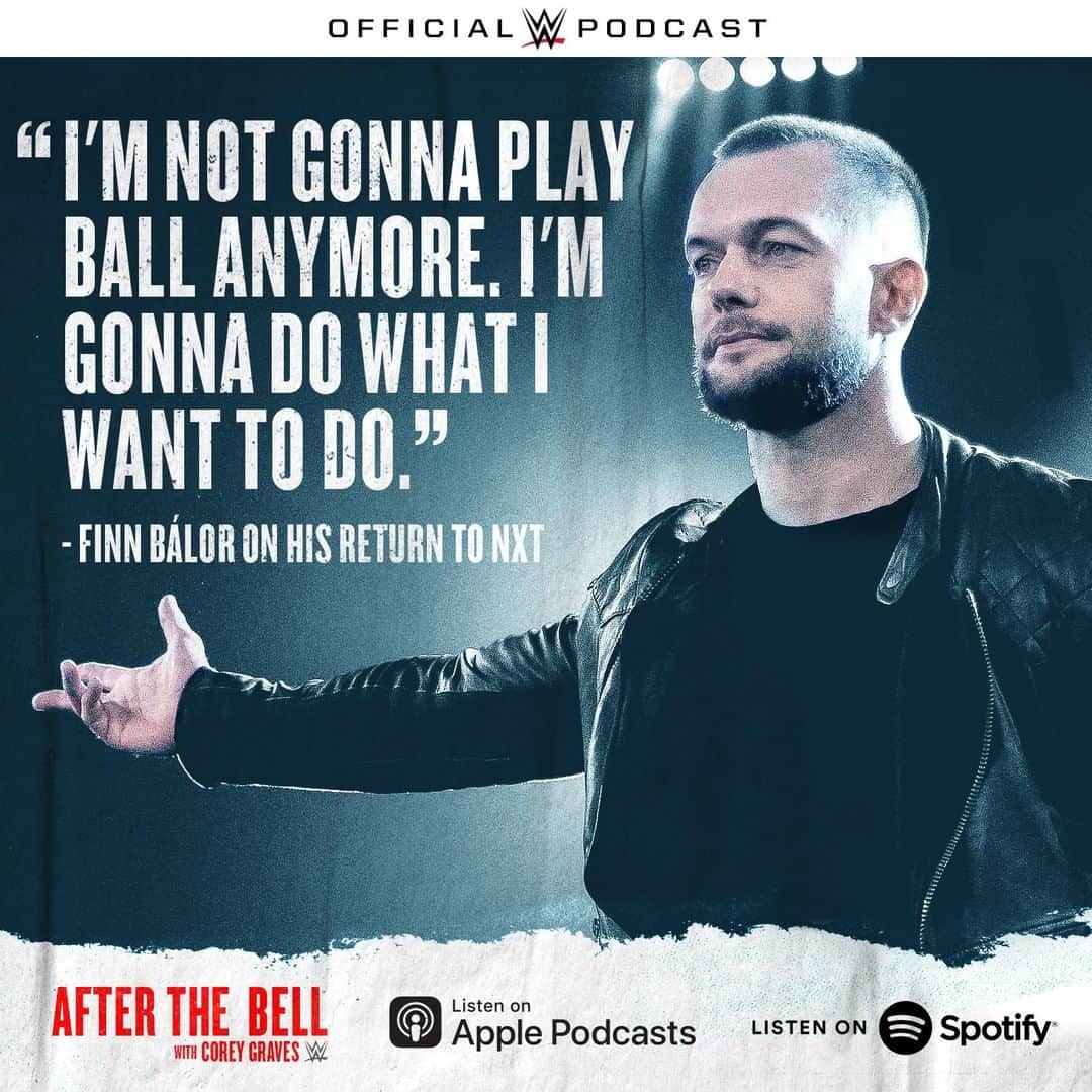 WWEさんのインスタグラム写真 - (WWEInstagram)「Does @finnbalor have your attention now? He 🗣SOUNDS OFF 🗣about his return to @wwenxt on an all-new #AfterTheBell with @wwegraves TOMORROW! @afterthebellwwe」11月13日 8時00分 - wwe