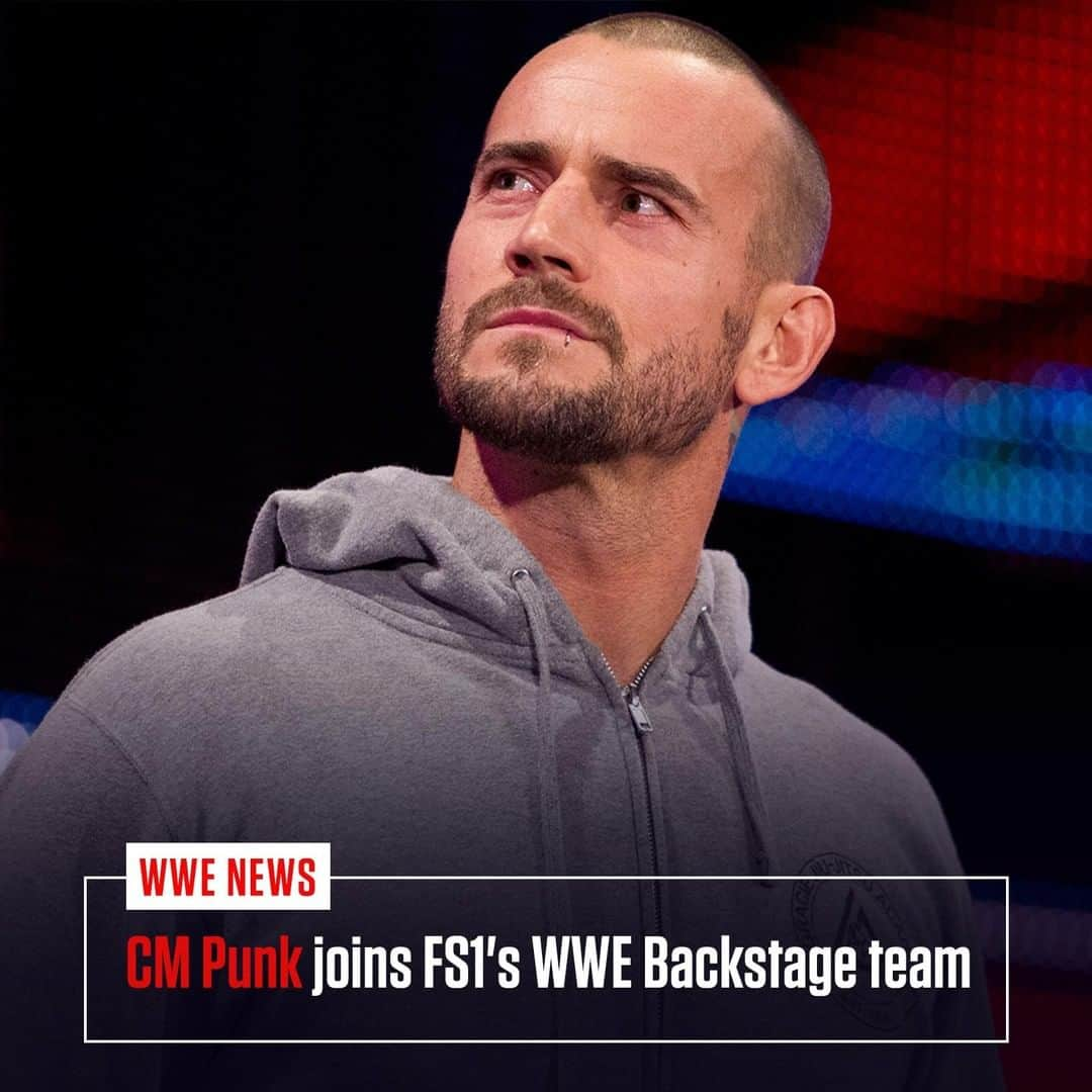 WWEさんのインスタグラム写真 - (WWEInstagram)「BREAKING: CM Punk appears on #WWEBackstage on @fs1 and says he'll be back next week.」11月13日 14時22分 - wwe