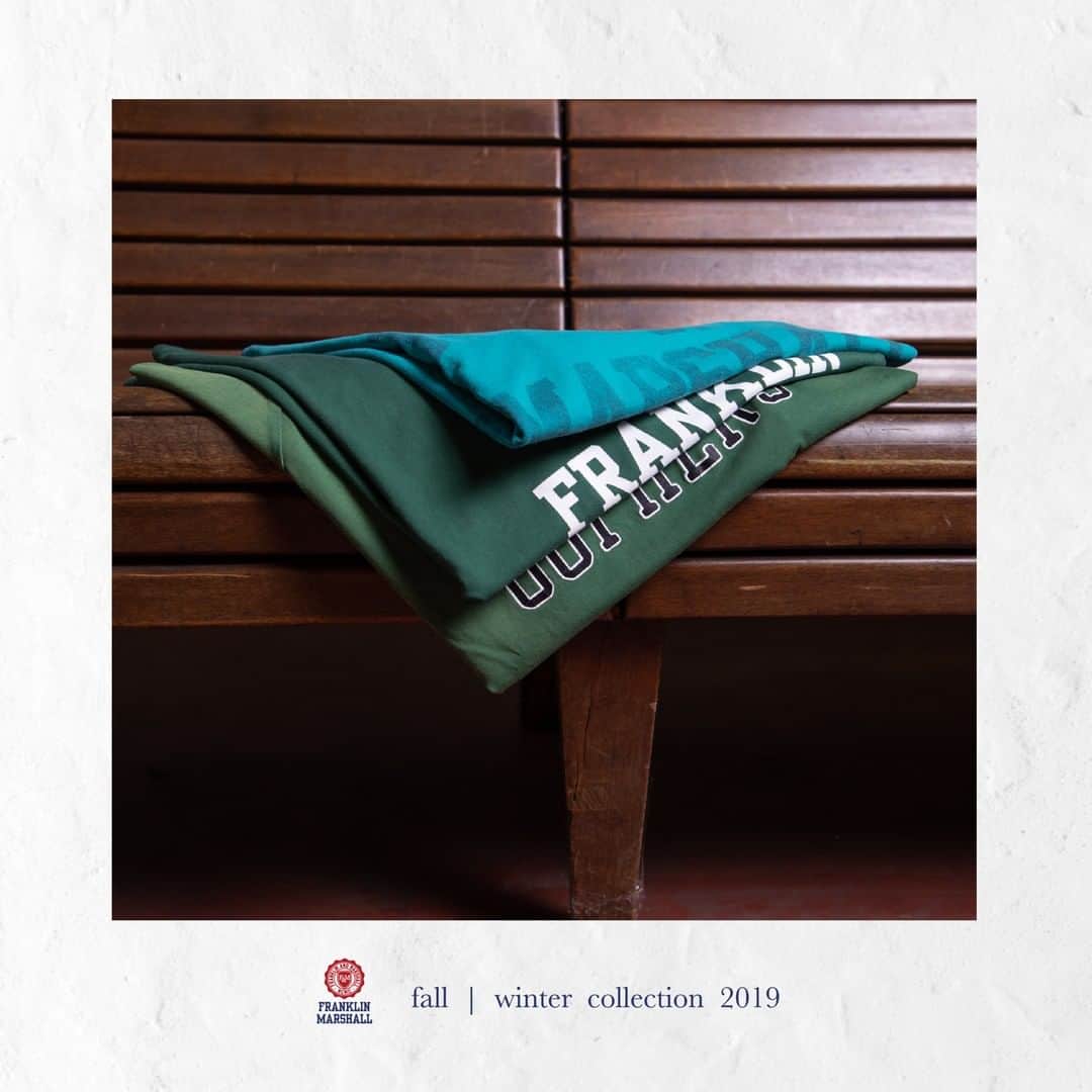 フランクリン&マーシャルのインスタグラム：「FRANKLIN & MARSHALL | SPORTSWEAR ATTITUDE⁠ .⁠ .⁠ .⁠ #franklinandmarshall #sportswear #sportswearattitude #vintagegoods #sportsgoods」